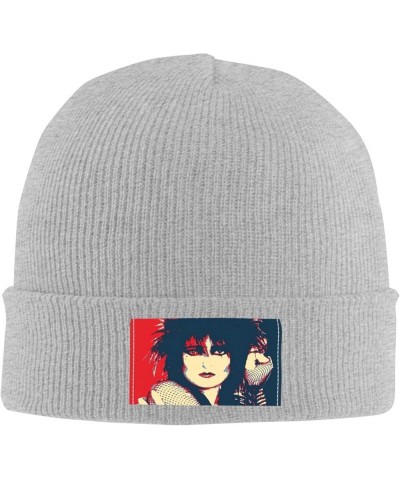 Siouxsie Music and The Banshees Warm Knitted Wool Hat Thick Thermal Snow Skull Cap for Men and Women Winter Hats Black Gray $...