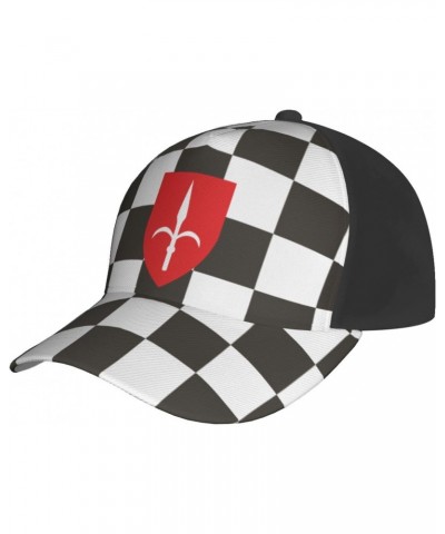 Coat of Arms of Trieste Cap Tucker Hat Adjustable Baseball Caps Black $18.86 Baseball Caps