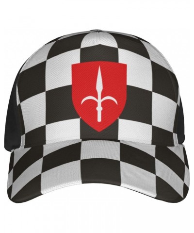 Coat of Arms of Trieste Cap Tucker Hat Adjustable Baseball Caps Black $18.86 Baseball Caps