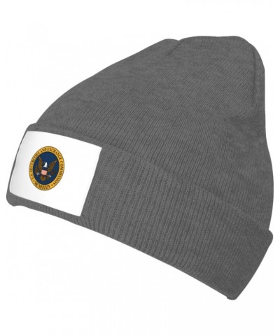 Flag of The United States Securities and Exchange Commission Beanie Hat for Men Women Soft Warm Knit Skull Cap Winter Hats Sk...