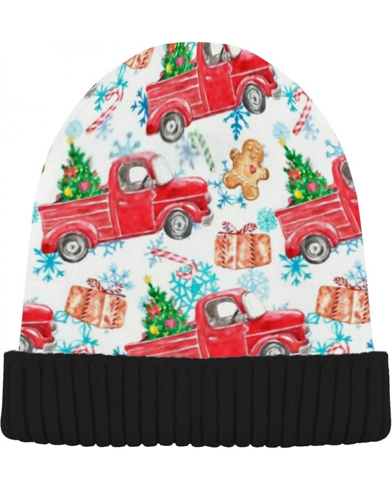 Chriatmas Tree Snowflake Beanie Hats for Men Women Soft Warm Womens Winter Hats Mens Slouchy Beanie Multicolor27 $24.63 Skull...