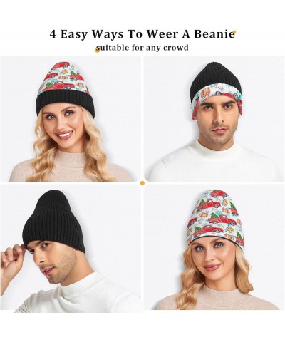 Chriatmas Tree Snowflake Beanie Hats for Men Women Soft Warm Womens Winter Hats Mens Slouchy Beanie Multicolor27 $24.63 Skull...