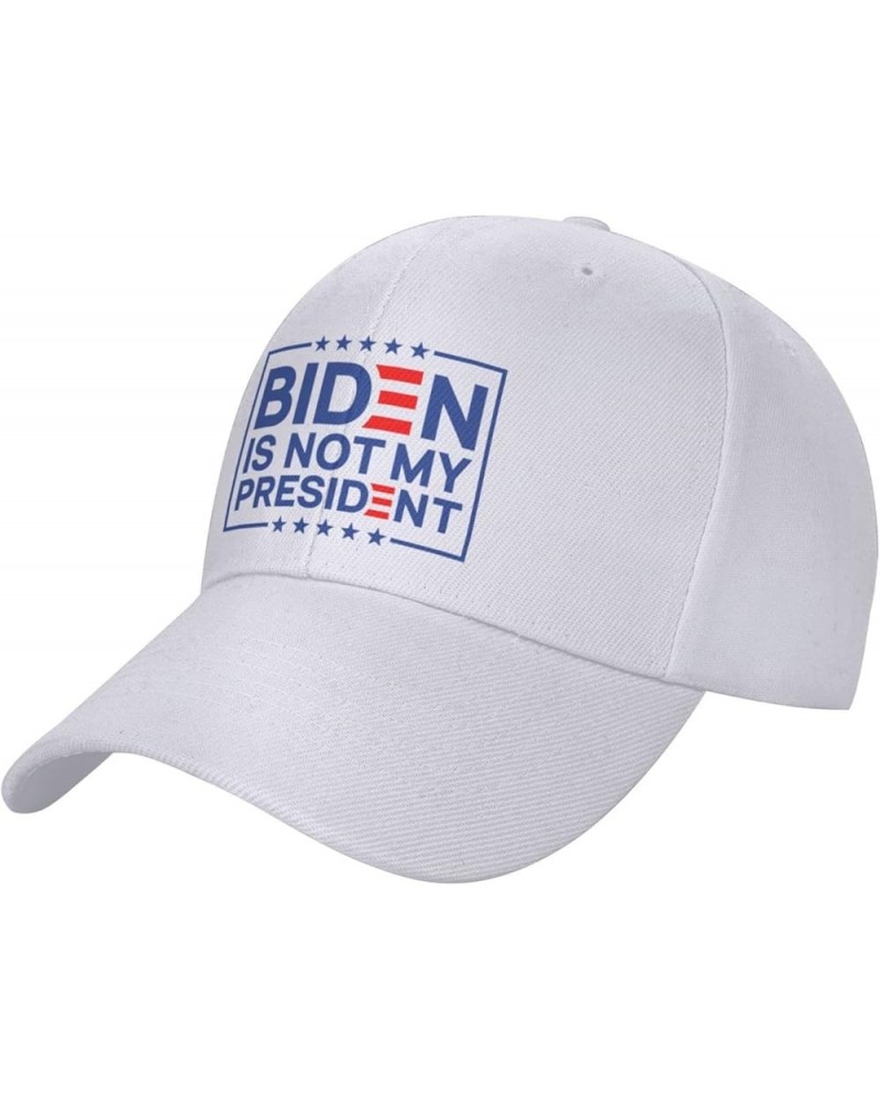 Not My President Biden - Pro Trump 2020 Political Baseball Cap Women Dad Hat Men Sun Hat Trucker Hat Black White $9.29 Baseba...