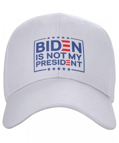 Not My President Biden - Pro Trump 2020 Political Baseball Cap Women Dad Hat Men Sun Hat Trucker Hat Black White $9.29 Baseba...