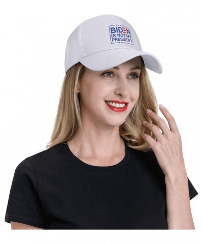 Not My President Biden - Pro Trump 2020 Political Baseball Cap Women Dad Hat Men Sun Hat Trucker Hat Black White $9.29 Baseba...