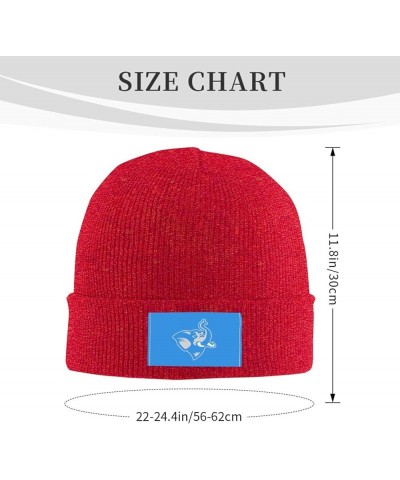 Tufts University Classic Warm Winter Knit Cap Fleece Lined Beanie Hat Red $10.07 Skullies & Beanies