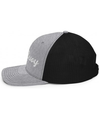 Yeah Buoy Ski Snowboarder Heather Grey / Black $21.70 Baseball Caps