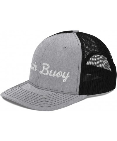 Yeah Buoy Ski Snowboarder Heather Grey / Black $21.70 Baseball Caps