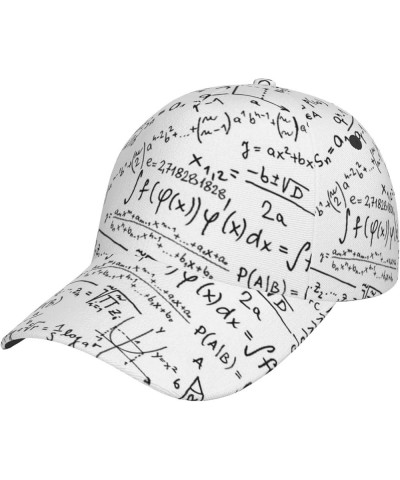 Teacher's Day Math Class Baseball Cap Adjustable Casual Flat Bill Brim Dad Hats for Women Men Sun Hats Math-2a $12.94 Basebal...