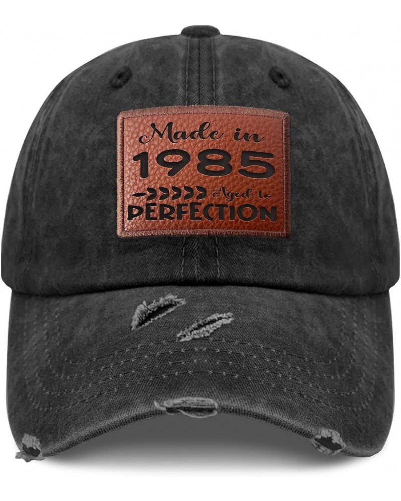 Made in 1985 gfED to Perfection Ball Cap Retro Baseball Cap Gifts for Grandma Who Like Engraved,Workout Caps Suitable for Out...