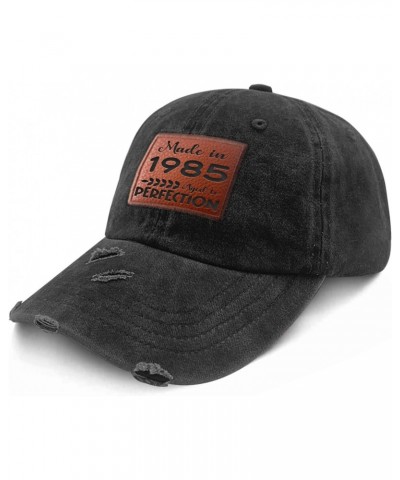 Made in 1985 gfED to Perfection Ball Cap Retro Baseball Cap Gifts for Grandma Who Like Engraved,Workout Caps Suitable for Out...