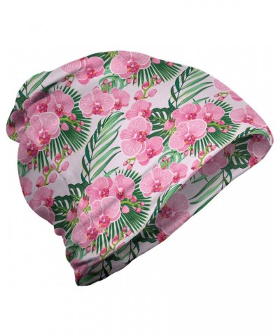 Unisex Beanie, Orchid Phalaenopsis Motif, Hiking Outdoors $13.95 Skullies & Beanies