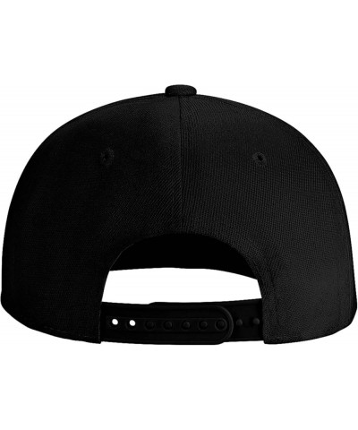 Cartoon Cat Seamless Diagram Baseball Cap for Men Women Snapback Hat Trucker Flat Bill Caps Sun Hat Black $11.73 Baseball Caps