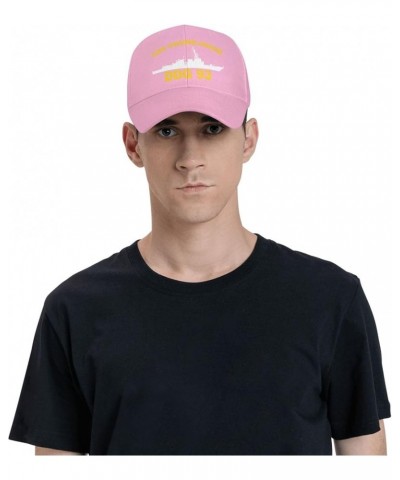 USS Chung-Hoon DDG 93 Flag Baseball Caps-Denim Hats Cowboy Knit hat Fisherman's hat Pink $13.36 Baseball Caps