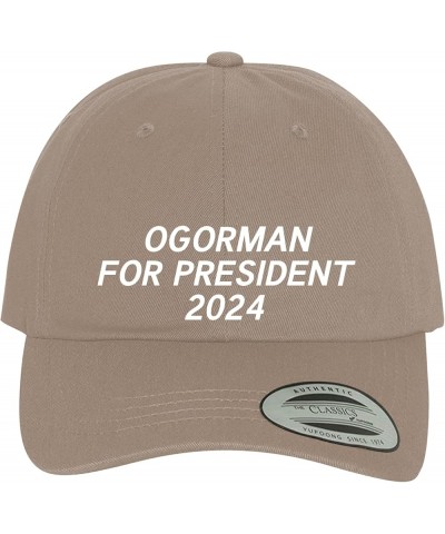 Ogorman for President 2024 - Comfortable Dad Hat Baseball Cap Khaki $13.69 Baseball Caps