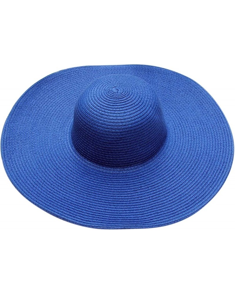 Sun Hats for Women Foldable Wide Birm Boonie Hat Adjustable Fishing Hiking Hat Gifts Birthday Easter Dark Blue $6.09 Sun Hats