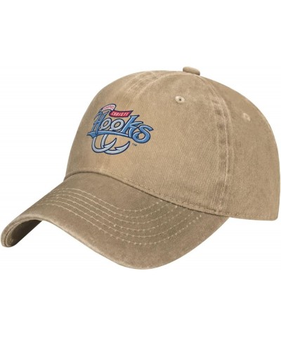 Corpus Christi Hooks Logo Cowboy Hats，Unisex Adjustable for Hat Baseball Cap Casquette Natural $8.69 Cowboy Hats