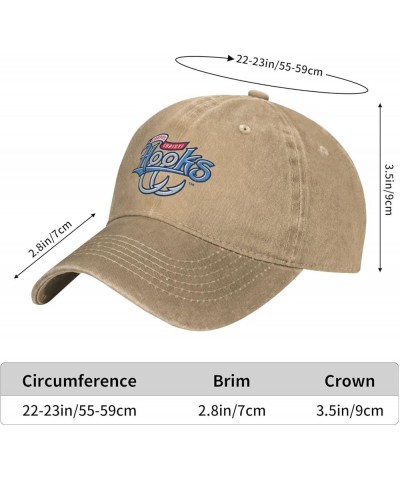 Corpus Christi Hooks Logo Cowboy Hats，Unisex Adjustable for Hat Baseball Cap Casquette Natural $8.69 Cowboy Hats