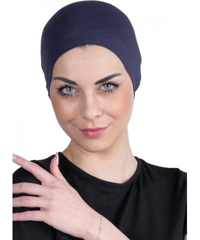 Chemo Headwear for Women - Bamboo Cotton Hats for Women - Head Scarf for Women's Hair - Sleep caps - Hijab Bonnet Denim $13.7...