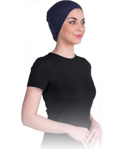 Chemo Headwear for Women - Bamboo Cotton Hats for Women - Head Scarf for Women's Hair - Sleep caps - Hijab Bonnet Denim $13.7...