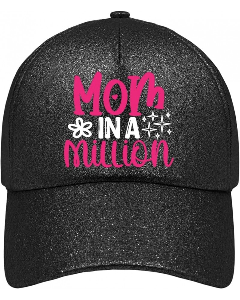 Cowboy hat Mom in A Million - Mom-Mother's Day Summer Hats for Women Mountain hat Gifts for Mom Workout Hat Suitable for Allb...