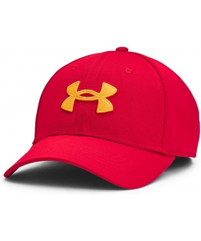 Men's Blitzing Cap Stretch Fit (603) Red / / Steeltown Gold $13.63 Baseball Caps