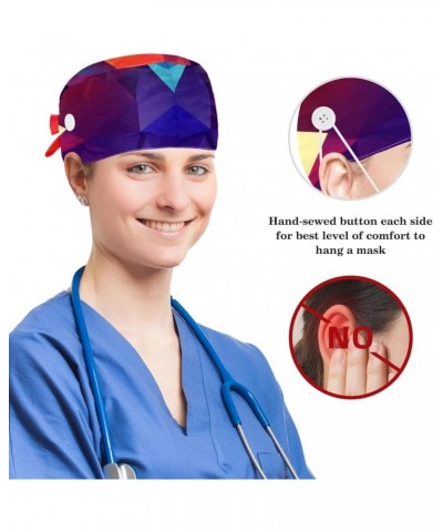 Scrub Caps Women,Scrub Hats Suitable for Women T345q6zerk $7.62 Skullies & Beanies