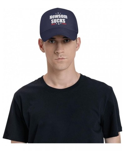 Gavin Newsom Sucks Baseball Cap Women Trucker Hat for Men Dad Hat Adjustable Snapback Hat Cowboy Hat Black Navy Blue $10.62 B...