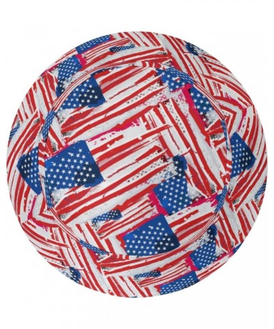 USA Flag Bucket Hat for Men Women Funny Summer Beach Fishing Hat Packable Outdoor Sun Fisherman Hat Travel Hiking Unisex $12....