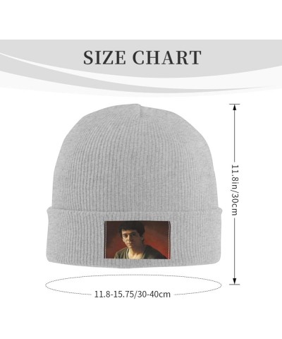 Lou Music Reed Beanie Hat for Women and Men Winter Ski Hats Knit Hat Cuffed Skull Cap Black Gray $10.48 Skullies & Beanies