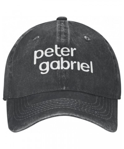 Peter Music Gabriel Singer Logo Baseball Cap Unisex Classic Washed Denim Hat Adjustable Running Outdoor Sun Chapeau $11.40 Ba...