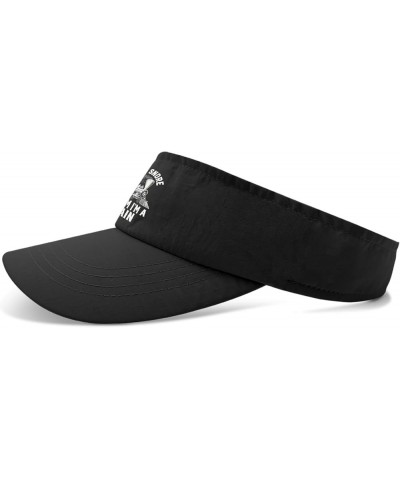 I Don't Snore, I Dream Im Train Caps Sun Visors for Adult Visors Cool Ponytail Hat Allblack $9.65 Visors