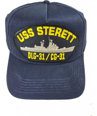 Military Hat Cap Sterett DLG31/CG31 Ship HAT Blue $35.11 Baseball Caps