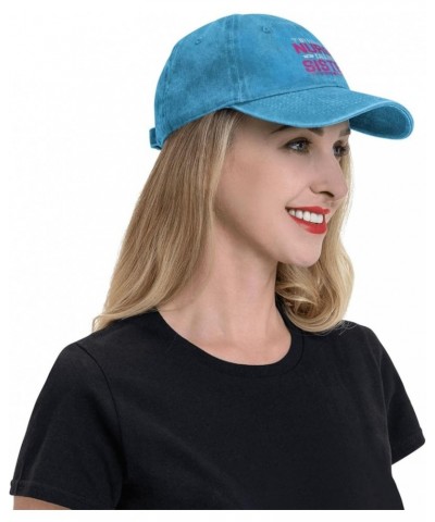 My Favorite Nurse Call Me Sister Vintage Baseball Cap Women Men Trucker Caps Golf Dad Hats Blue $11.16 Cowboy Hats