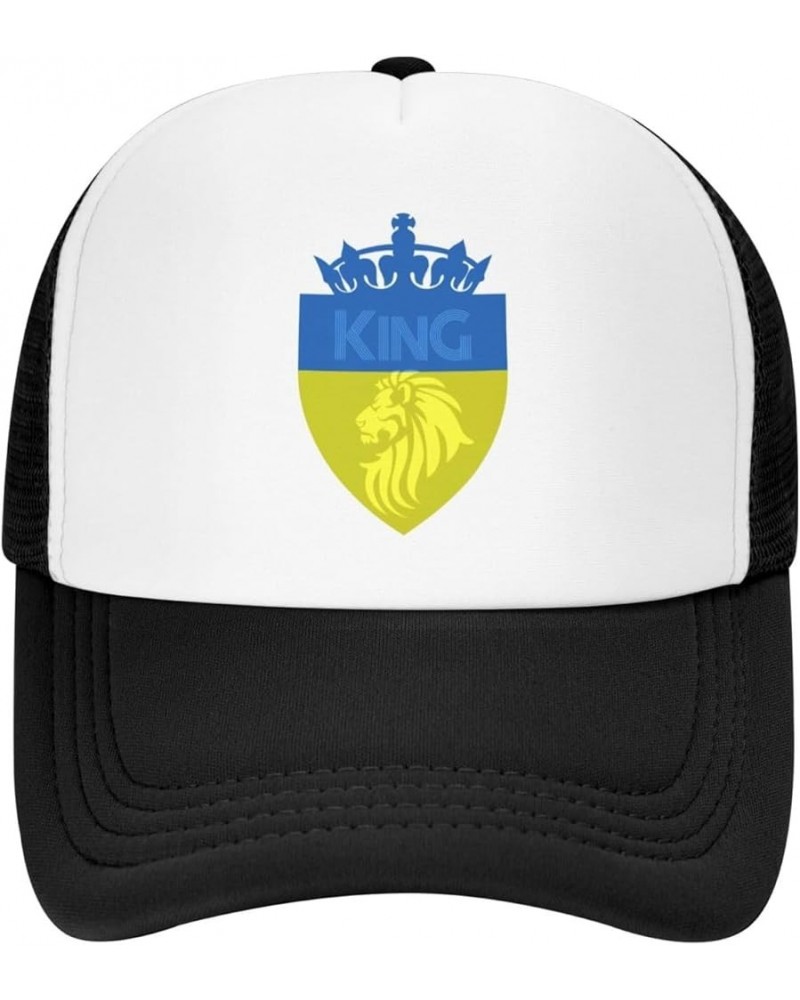 Crown Lion Venezuela Flag Men Women Mesh Baseball Cap Crown Lion Ukraine Flag $9.99 Baseball Caps