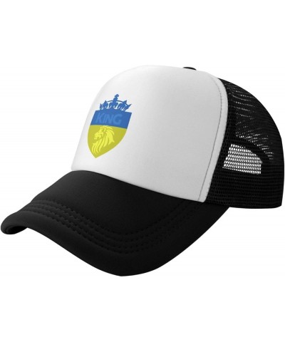 Crown Lion Venezuela Flag Men Women Mesh Baseball Cap Crown Lion Ukraine Flag $9.99 Baseball Caps