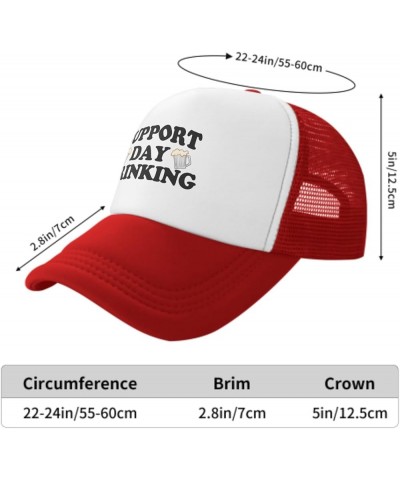 Trucker Baseball Cap Golf Dad Hat, Funny Vintage Retro Trucker Hat for Men & Women with Adjustable Snapback Red Support $11.5...