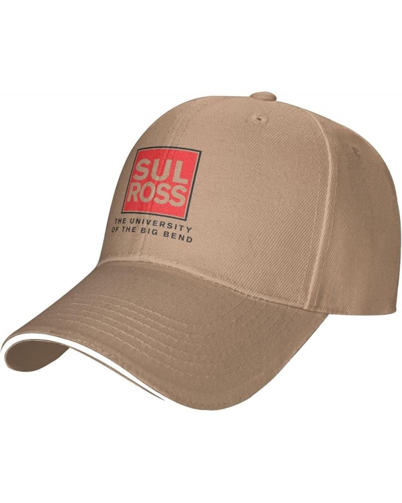 Sul Ross State University Unisex Classic Hat Adjustable Fashion Casquette for Men Women Natural $10.69 Baseball Caps