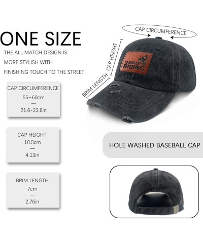 I'd Rather Be Riding Motorcycle Ball Cap Retro Golf Cap Gifts for Men Who Like Engraved,Sun Caps Suitable for Allblack $14.03...